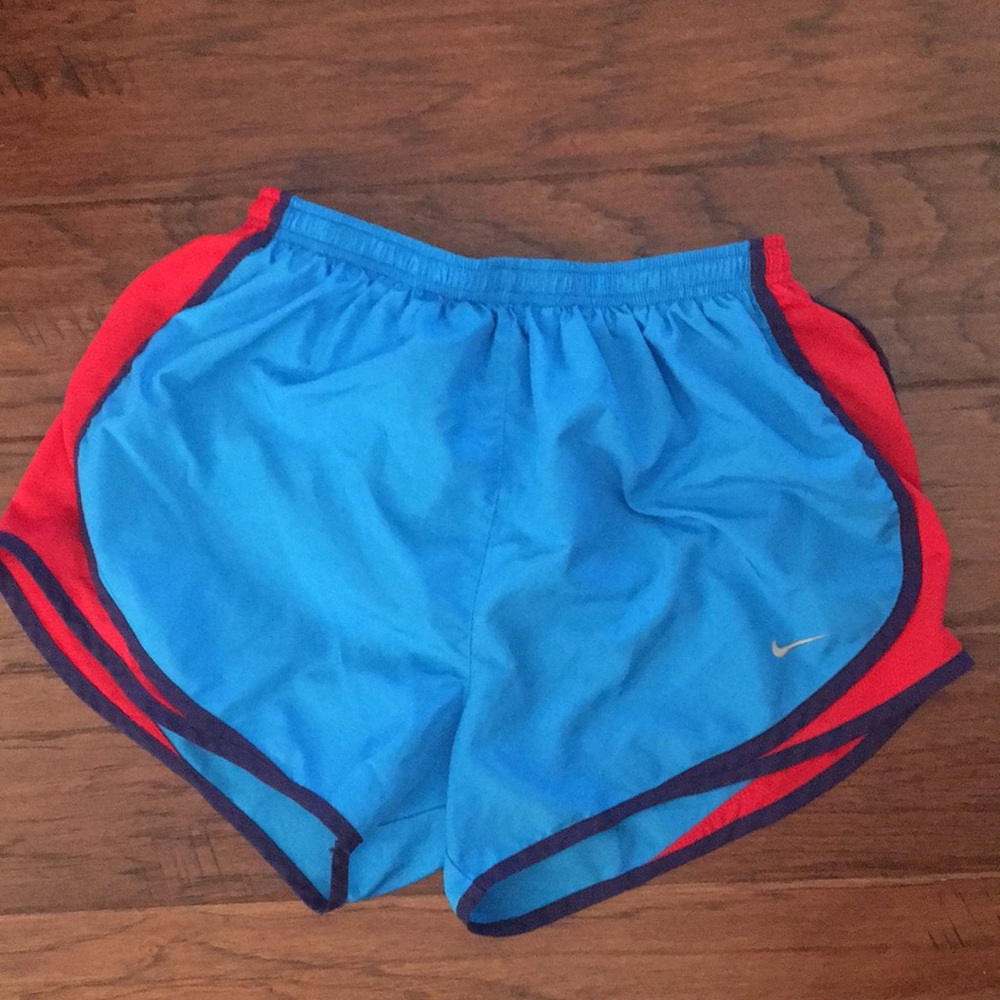Nike athletic shorts.